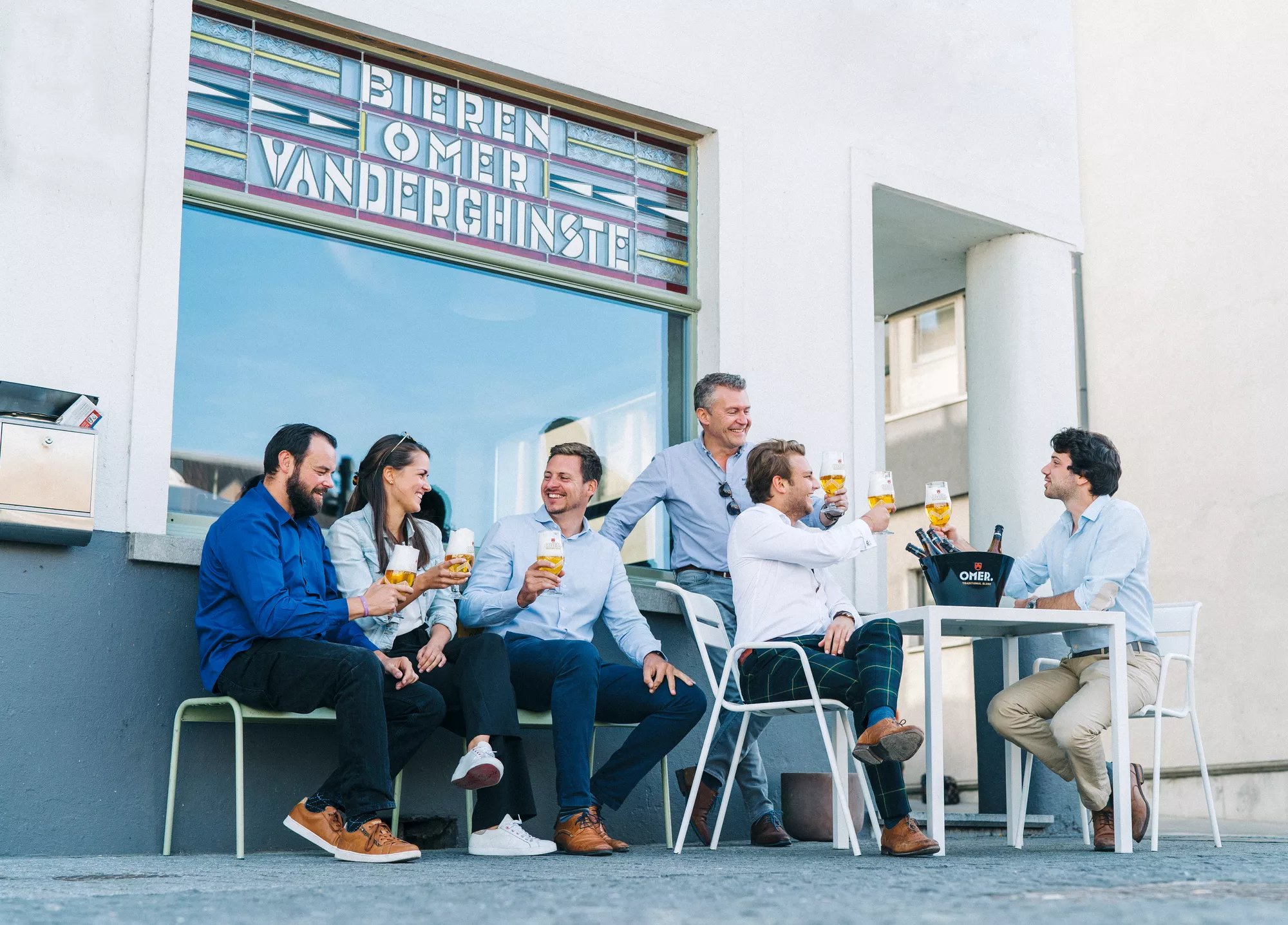 Mensen voor Omer brouwerij