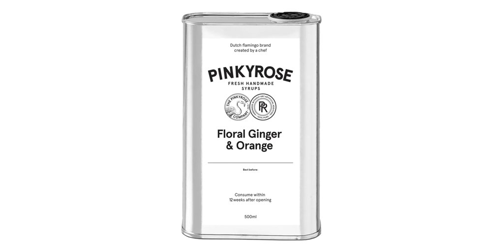 Pinkyrose Floral ginger & orange
