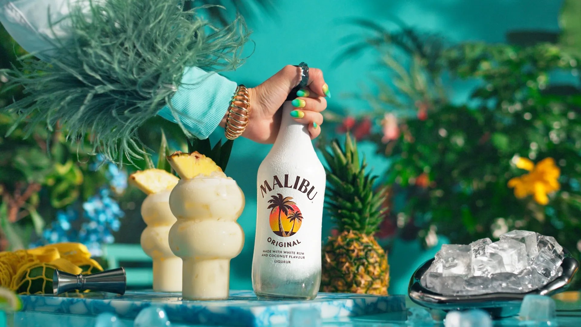 Malibu pina colada cover en on page
