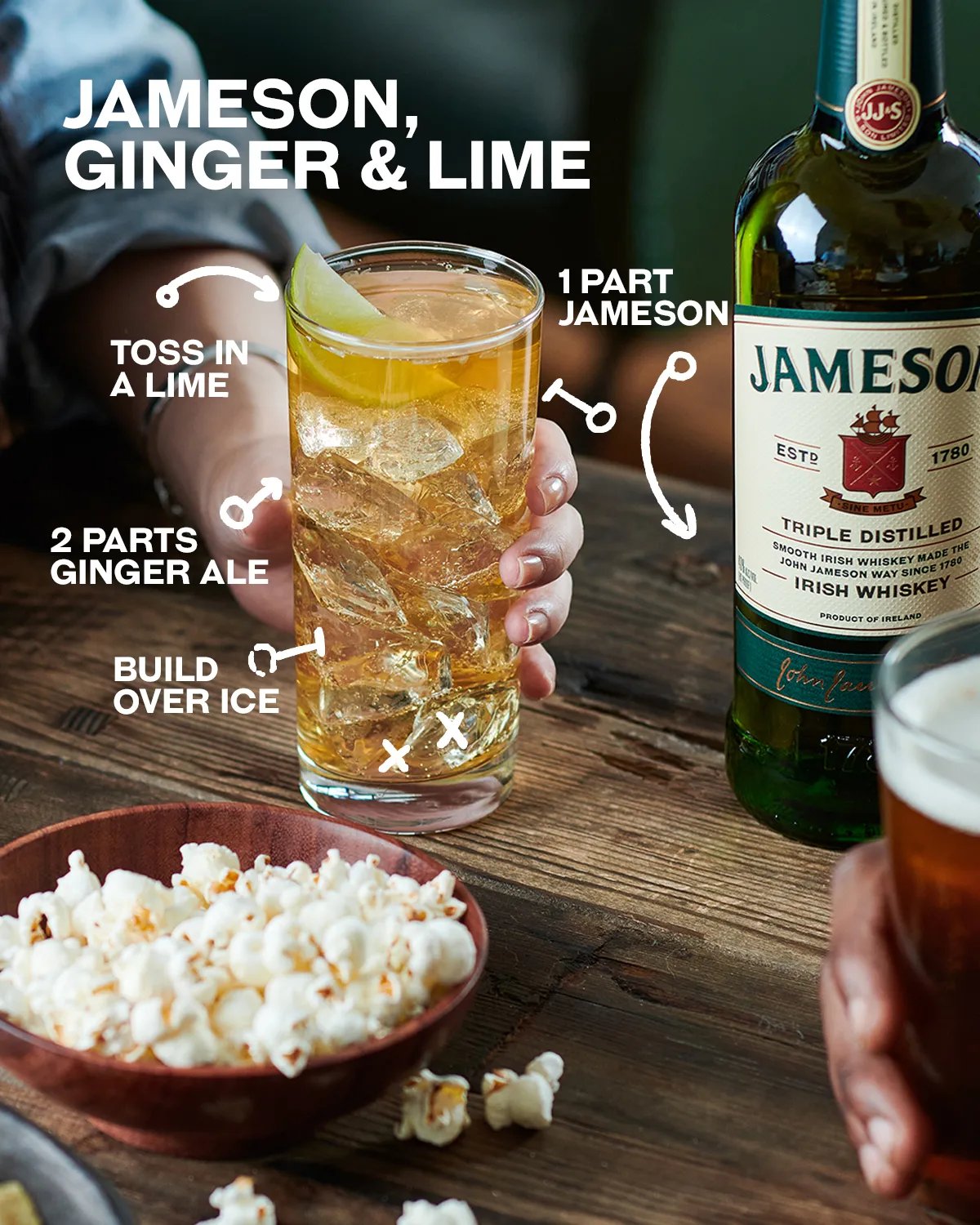 Jameson ginger & lime recept