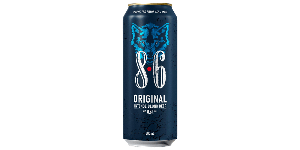 Blikje 8.6 Original 8.6%