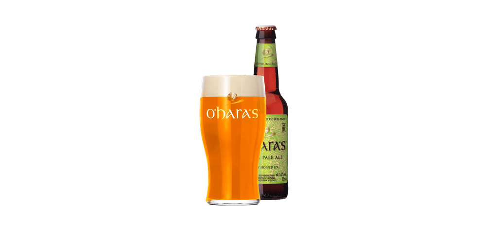 Fles en glas O'Hara's Irish Pale Ale 5,1% 
